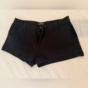 Express Black Shorts